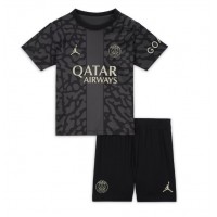 Billiga Paris Saint-Germain Barnkläder Tredje fotbollskläder till baby 2023-24 Kortärmad (+ Korta byxor)